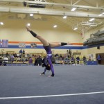 Gymnastics: Sequim’s Pfeffer and Sweet, PA teammates advance to districts