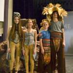 &ldquo;The Lion King, Junior&rdquo; stars older and younger Nala Maddy Dietzman and Danika Chen, and younger and older Simba Keaton King and Henry Hughes. Sequim Gazette photo by Matthew Nash