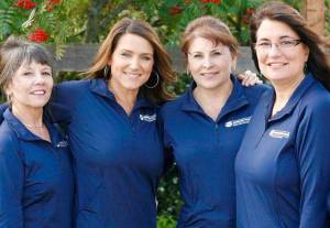 From left are Melanie Ross, Krista Linde, Shannalee Phillips. and Jaci Tumbarello. Submitted photo