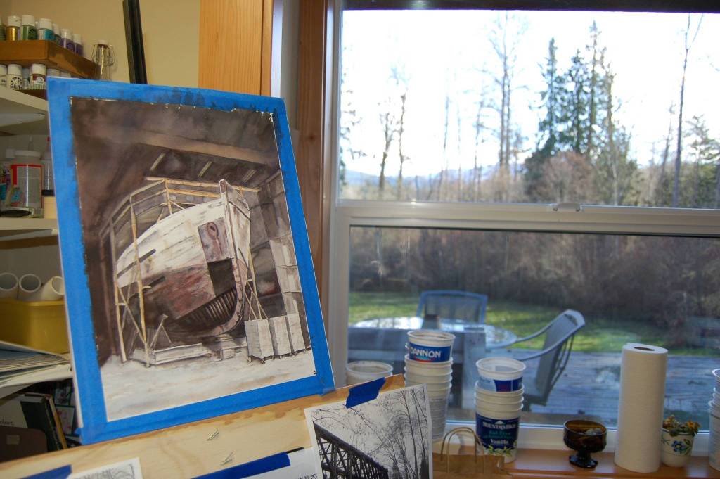 Artist chases her dream