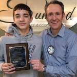 Milestone: Despain named Sunrise Rotary’s Student of Month