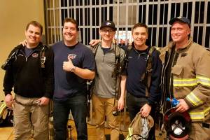 Firefighters raise money for cancer