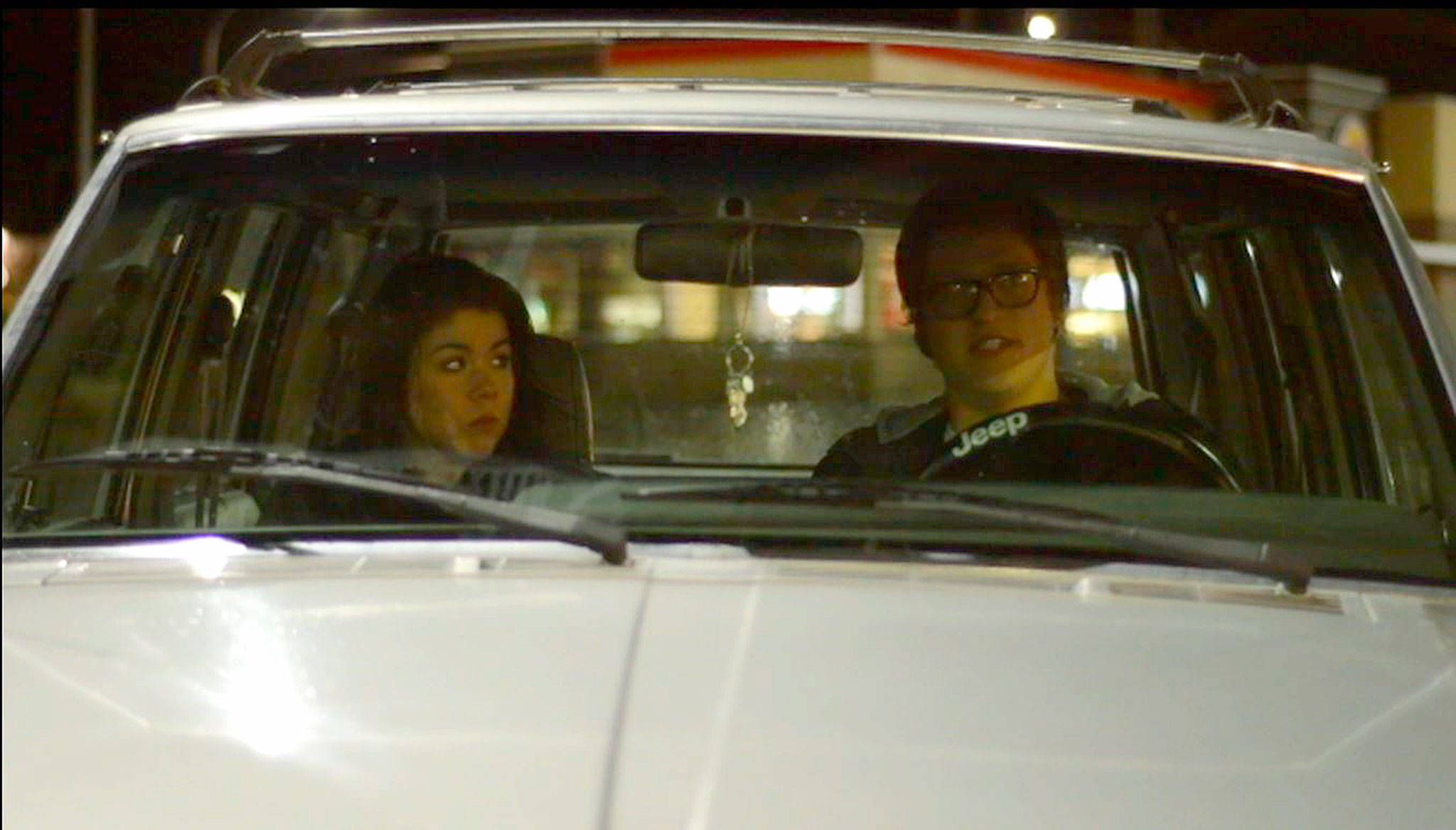 Emma Gallaher and Luke Silliman star in their short film &ldquo;Welcome to Life,&rdquo; which is one nine films vying for scholarships at the Student Film Festival and Art Show on April 21 in Sequim High School&rsquo;s auditorium. Submitted photo