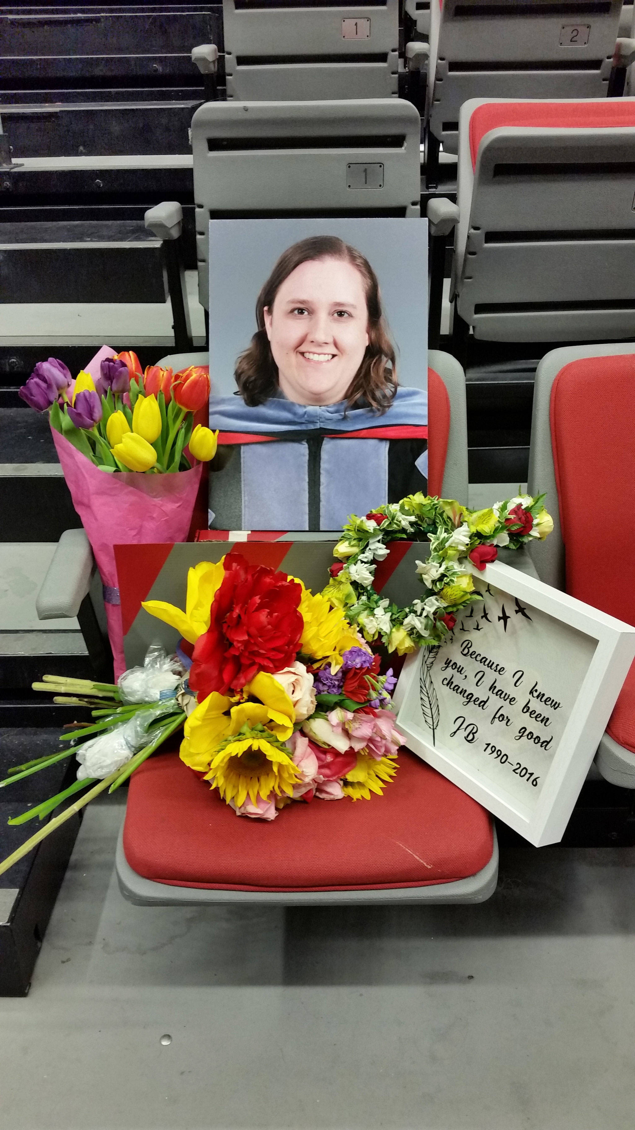 On May 6, Jessica R. Brooks of Sequim received a posthumous degree of Doctor of Veterinary Medicine from Washington State University in Pullman. Classmates and school staff started a scholarship in Brooks&rsquo; name that has raised more than $35,000 to date.