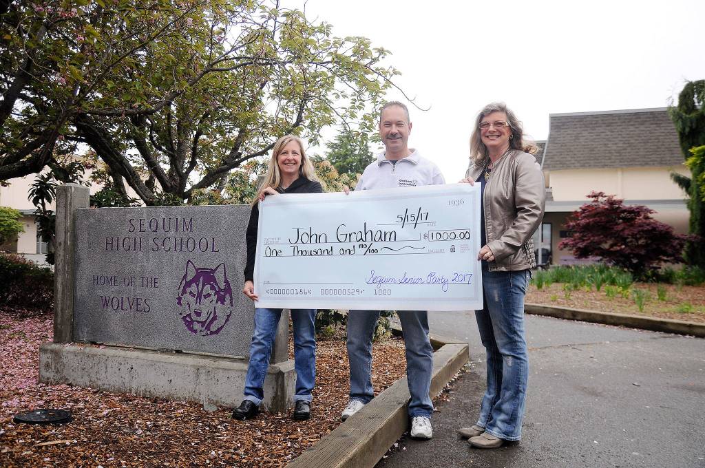 Graham wins $1,000 raffle