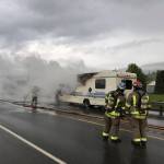 Fire Distrct 3 puts out motorhome fire