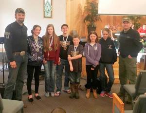 County air rifle team places well