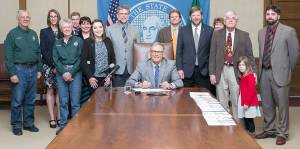 Governor signs Chapman forest bill