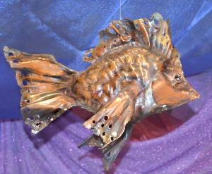 Milestone — Brown takes first for copper sculpture