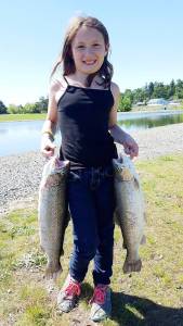Milestone: Quite a catch — or two — for Sequim youth