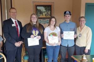 Milestone: Rotarians honor Sequim High students