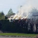 Firefighters put out small brush fire at Clasen Cove Estates