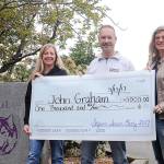 Graham wins $1,000 raffle