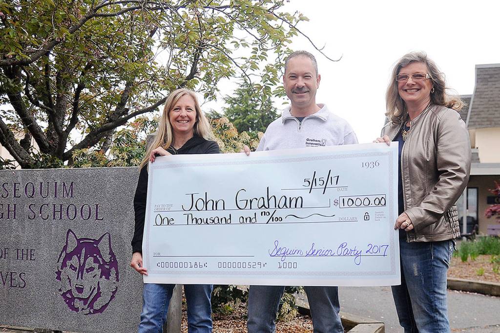 Graham wins $1,000 raffle