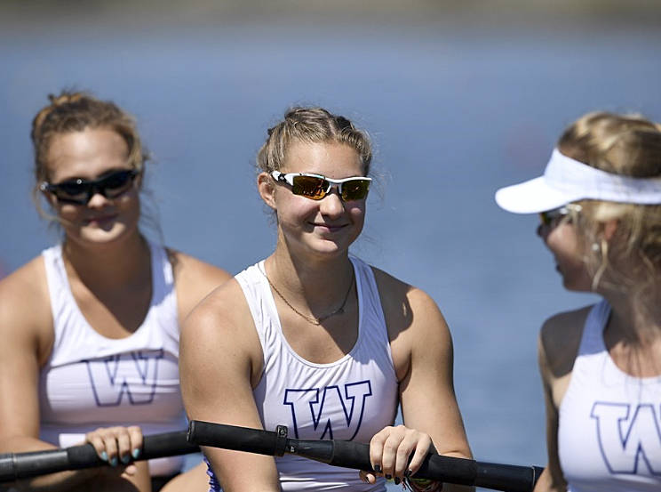 Elise Beuke at the 2017 Windermere Cup. Photo courtesy of University of Washington
