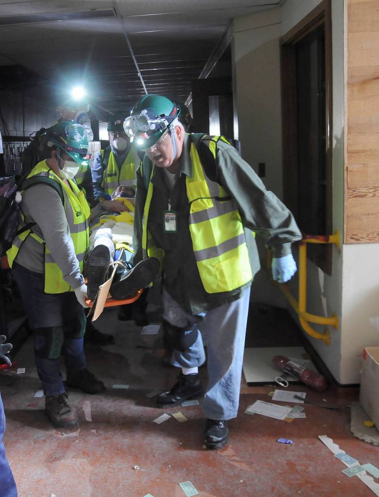 Citizens, first responders prepare for a great shake