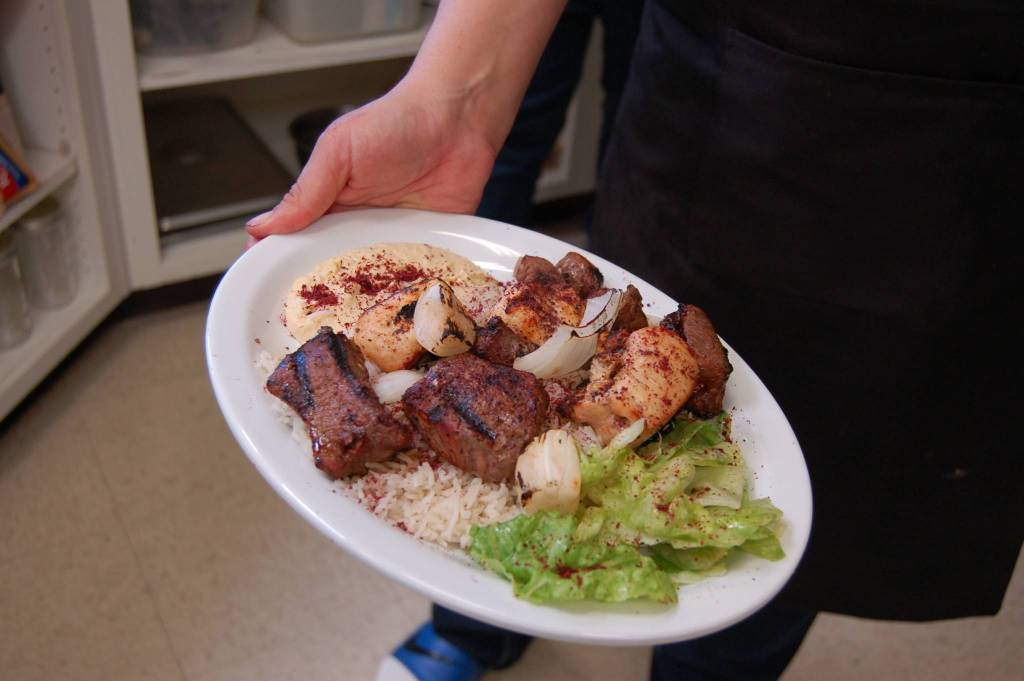 The Sequim Kabob House serves Middle Eastern cuisine inspired by co-owner Amalia Awawda&rsquo;s home cooking. All the dishes are made from scratch and come straight from Awawda&rsquo;s family recipes. Sequim Gazette photo by Erin Hawkins