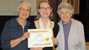 Wilwert receives PEO scholarship