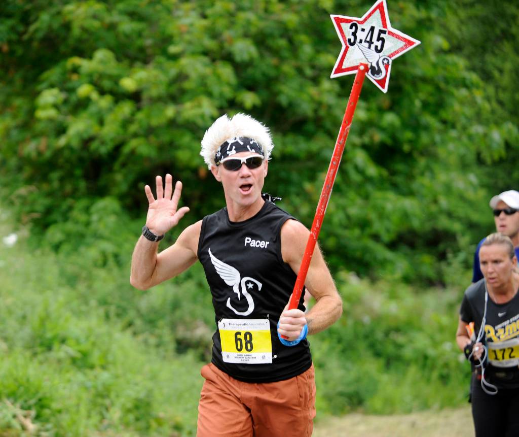 2017 North Olympic Discovery Marathon: Thousands run on a long, windy road
