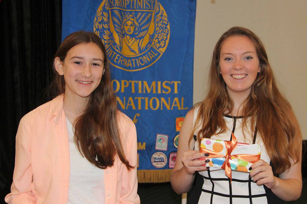 Milestone: Sequim Soroptimist group names Violet Richardson award winners