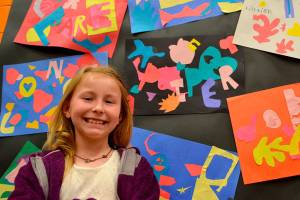 Helen Haller students take an adventure with art