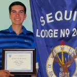 Wiker earns Elks honor