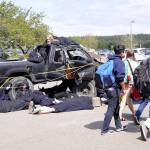Sequim High School hosts semi-annual Grim Reaper program
