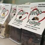 Even though it&rsquo;s in the name, Christina Norman, co-owner of WeDo Fudge, said her business isn&rsquo;t about fudge. She hopes it is used in opening up dialogue about faith. Sequim Gazette photo by Matthew Nash