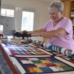 Glaucoma has made it difficult for Murph Gerber to continue longarm quilting, but she continues to work in the medium and with other quilts a few days a week, she says. Gerber is the featured quilter at the Sunbonnet Sue Quilt Club&rsquo;s annual show.