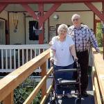 Milestone: Sequim Lions, church build wheelchair ramp for Sequim residents