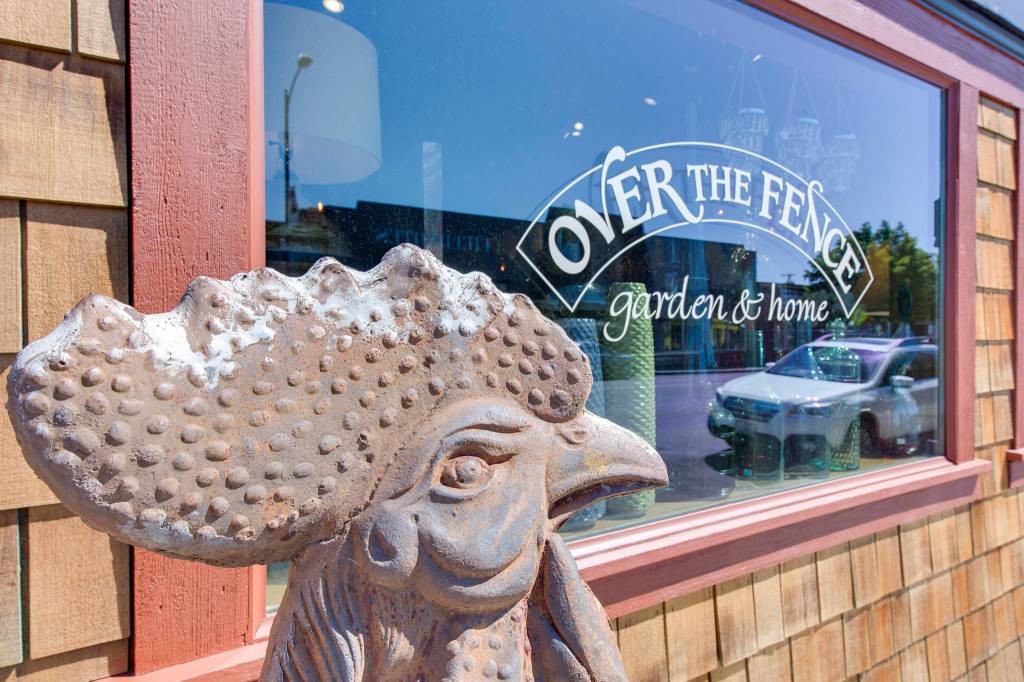 First opened in October 1996, Over the Fence expanded from about 1,200 square feet to now more than 4,500 square feet of home furnishings, garden supplies, art and more. Photo by Kelvin Hughes Productions
