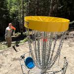 A quick nine at the Rainshadow Disc Golf Park