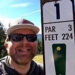 A quick nine at the Rainshadow Disc Golf Park