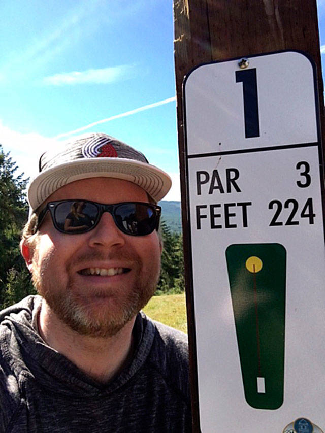 A quick nine at the Rainshadow Disc Golf Park