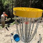 A quick nine at the Rainshadow Disc Golf Park
