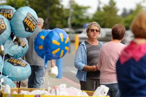 Supplies stack up for sequim students at ‘Stuff the Bus’