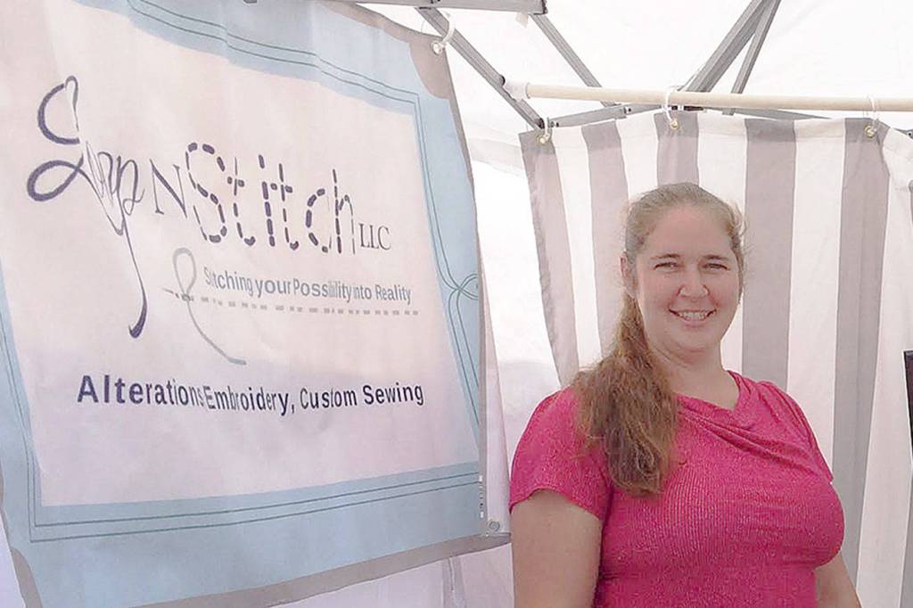 Loop N Stitch blooms at the market