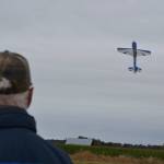 Remote control airplanes, like this one being flown by Barry Johnson of the Sequim Aeronauts, return to do tricks both days of the Olympic Peninsula Air Affaire and Sequim Valley Fly-In on Aug. 26-27. Sequim Gazette file photos by Matthew Nash