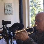 Robert Ossem Hagan, aka Awesome Bob, plays at the Sequim Elks Lodge at 6 p.m. Sunday, Aug. 27. He hopes the show kickstarts interest in his one-man variety band playing special events and shows in the area. Sequim Gazette photo by Matthew Nash