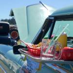 This 1950s Mercury two-door hard top owned by 
Sequim resident Craig Paulson was on display at the car show.