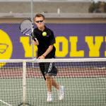 Boys tennis: Wolves batter Bulldogs, 7-0