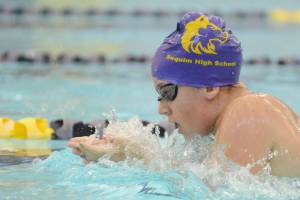 Girls swimming: Wolves remain undefeated, making state times
