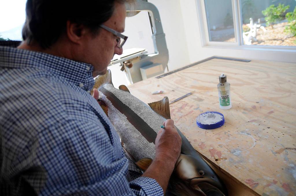 Catch, create and release: Sequim artist finds inspiration in local fish