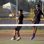 Boys tennis: Riders edge past Wolves for third place