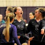 Volleyball: Sequim tops Trojans in 4