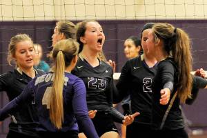 Volleyball: Sequim tops Trojans in 4