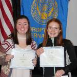 Milestone: Soroptimists honor girls of month, vocational award winner