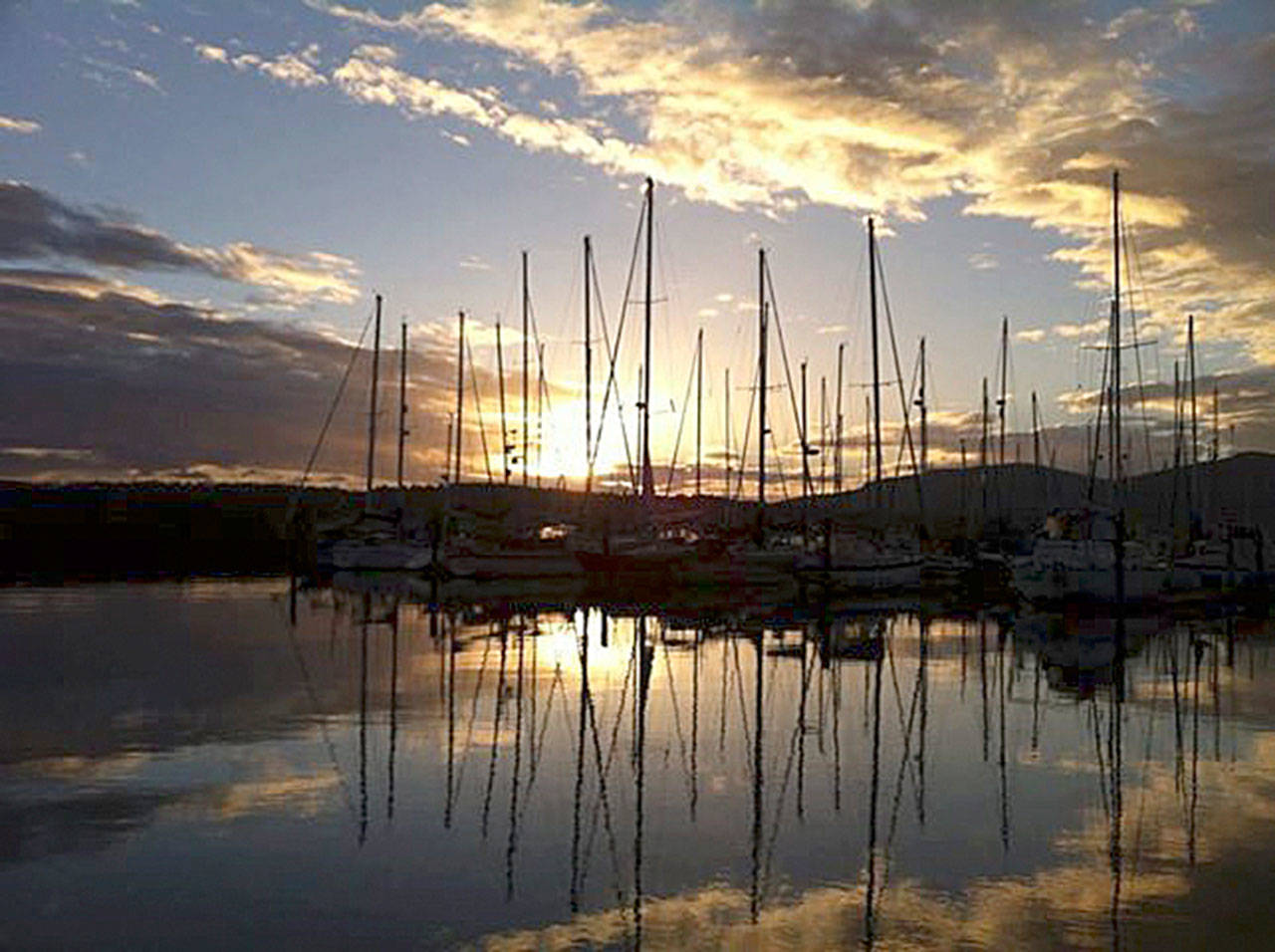 Marina’s Early Light Show