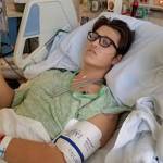 On Oct. 14, Luke Silliman of Sequim fell from a bridge in Chicago, which has required two surgeries. He lives in Chicago to study cinema and television and hopes to be back on his feet soon, his mom said. Submitted photo