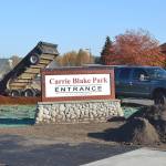 New entrance opens at Carrie Blake Park